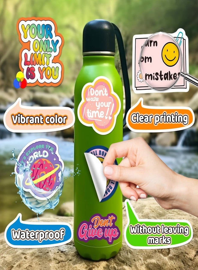 WAKEMOODEI 400PCS Motivational Stickers for Kids Adults, Inspirational Vinyl Stickers Positive Affirmation Decals for Water Bottle Journal Laptop Classroom Decor Incentives - Image 4